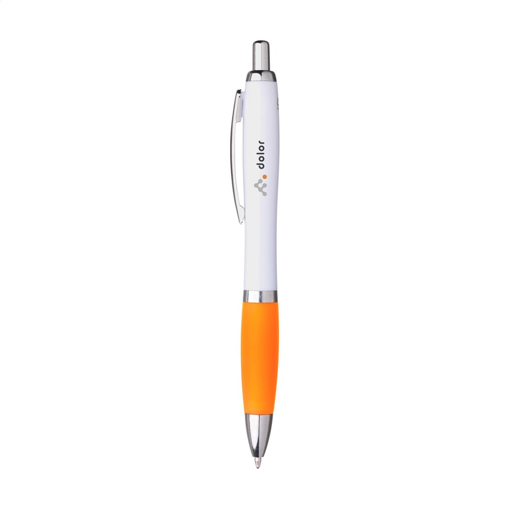 Athos Trans RCS Recycled ABS Kugelschreiber - orange (± PMS 1505C)