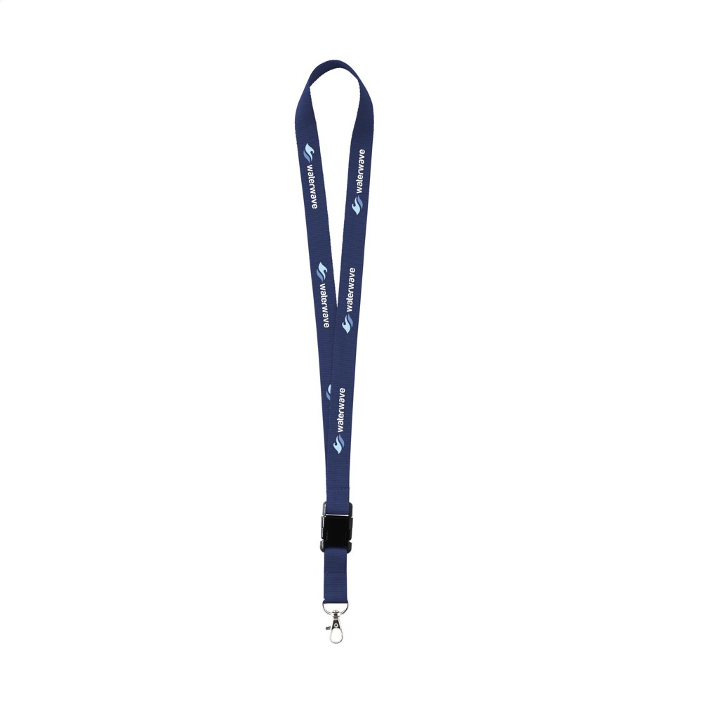 KeyCord 2 cm Schlüsselband - dunkel blau (± PMS 289)
