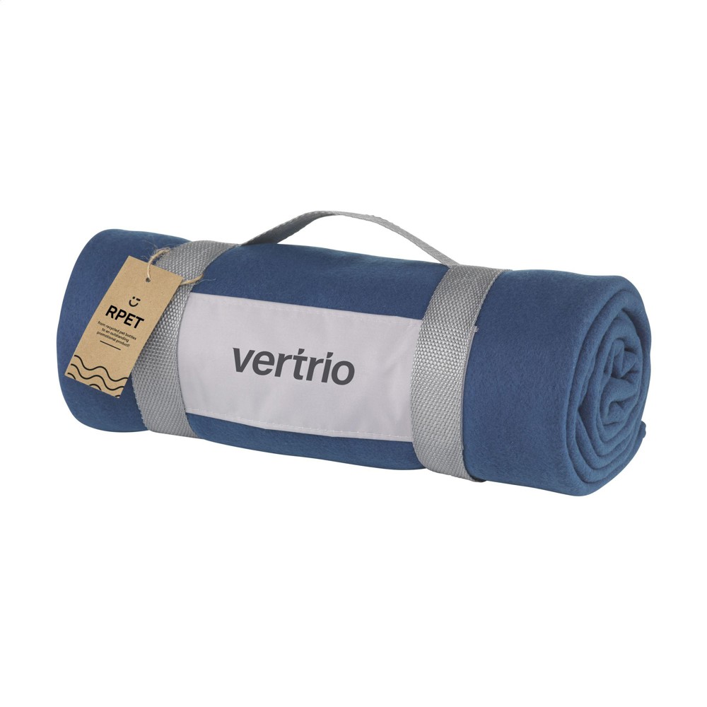SuperSoft RPET (180 g/m²) Fleecedecke - blau (± PMS 295C)