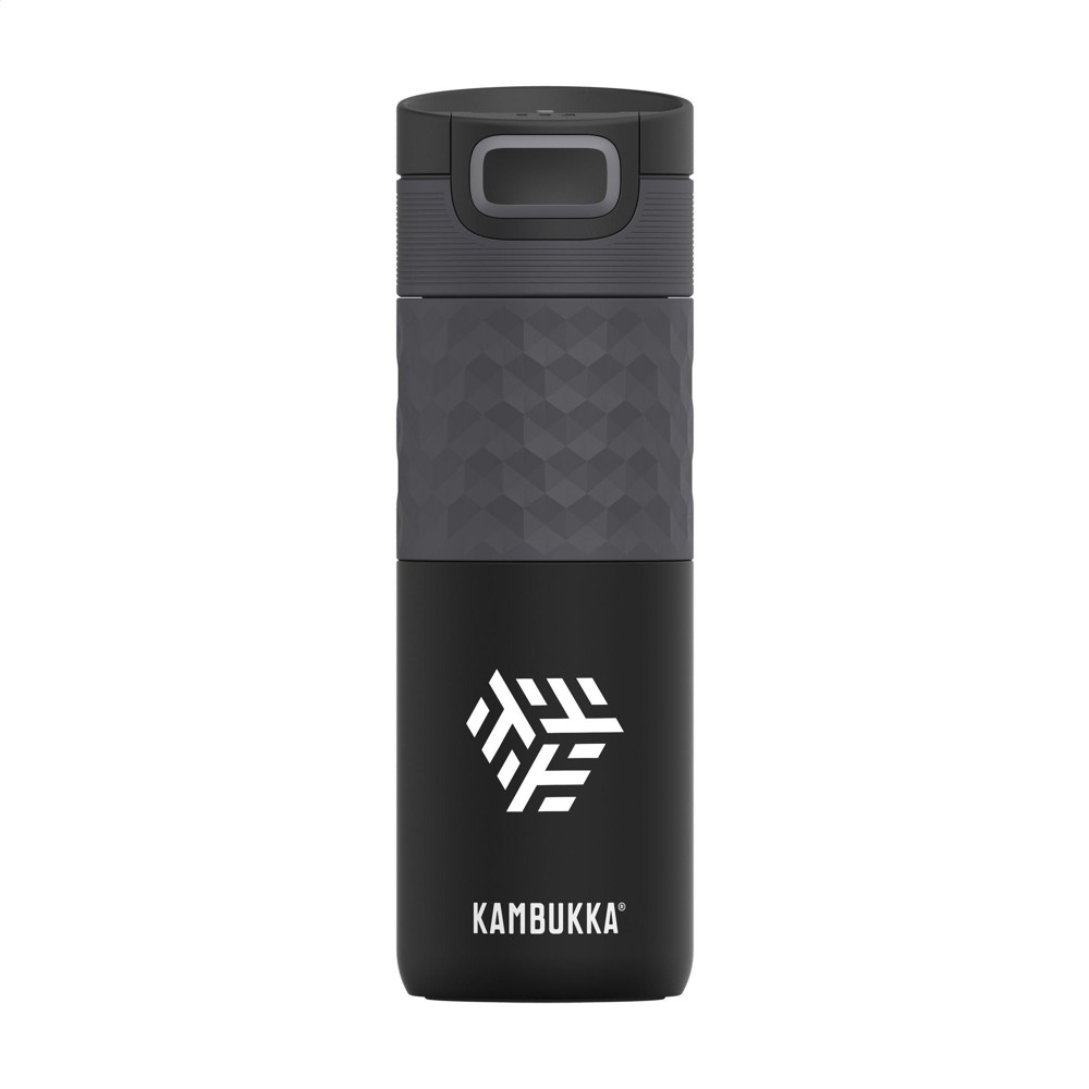 Kambukka® Etna Grip 500 ml Thermobecher - schwarz (± PMS Black)
