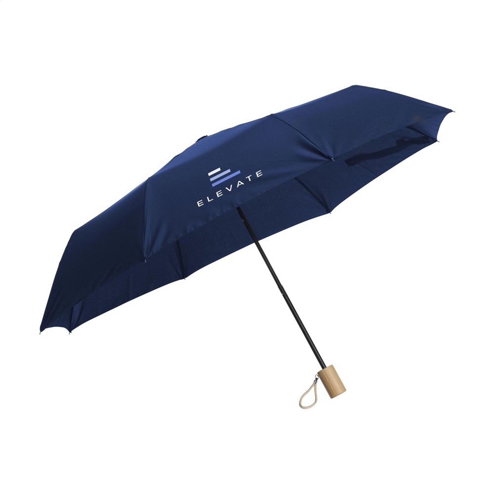 Mini Umbrella RCS RPET faltbarer Regenschirm 21 inch - dunkel blau (± PMS 295)