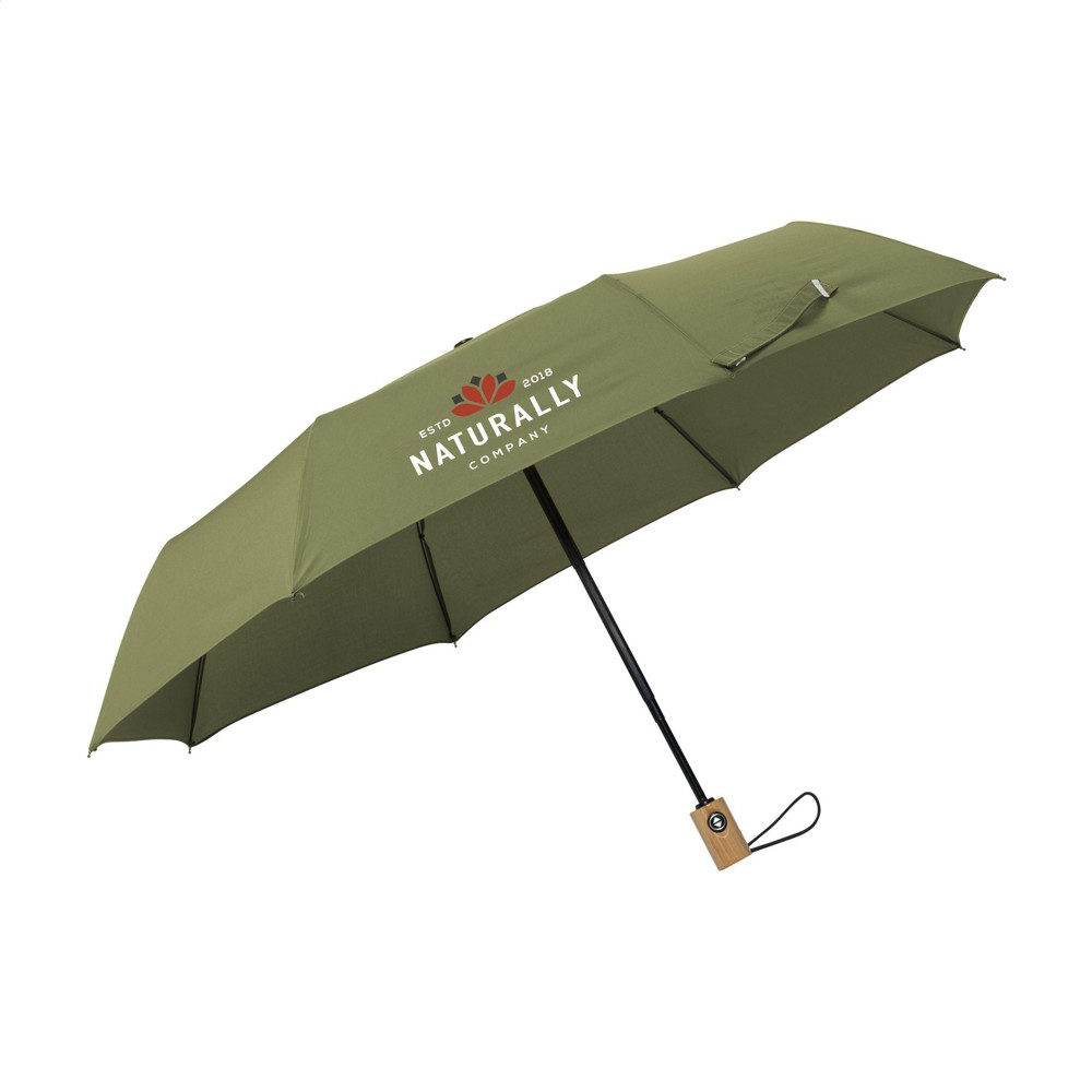 Michigan faltbarer RCS RPET-Regenschirm 21 inch