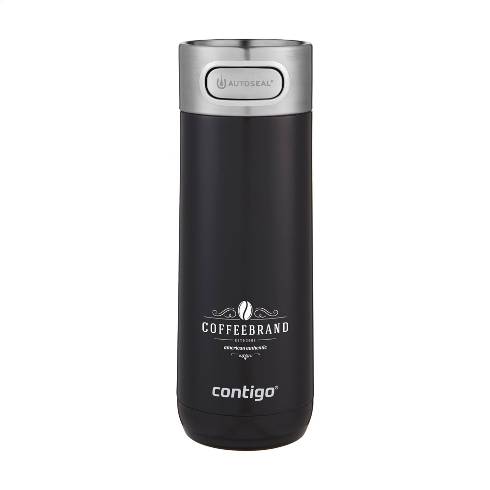 Contigo® Luxe AUTOSEAL® 470 ml Thermobecher - schwarz (± PMS Black)