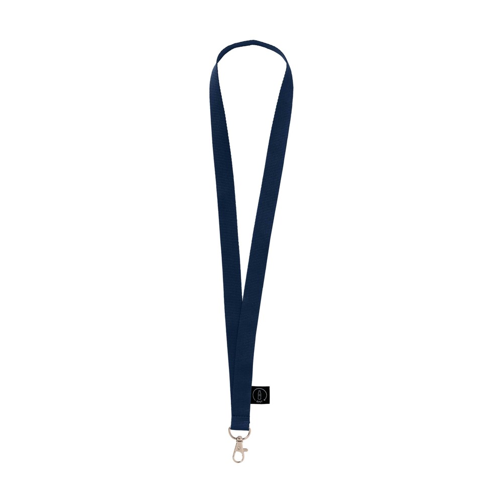 KeyCord Budget GRS RPET 2 cm - marineblau (± PMS 289C)