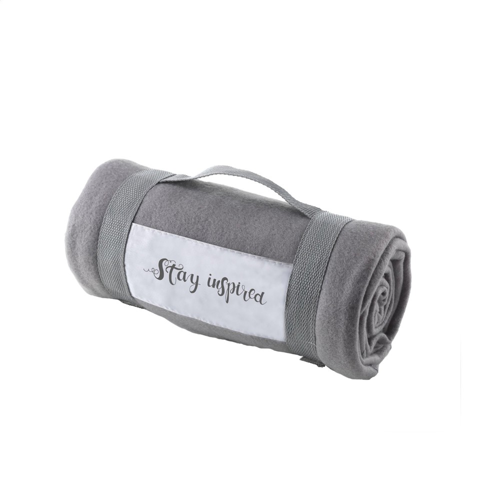 SuperSoft (180 g/m²) Fleecedecke - grau (± PMS Cool gray 8)