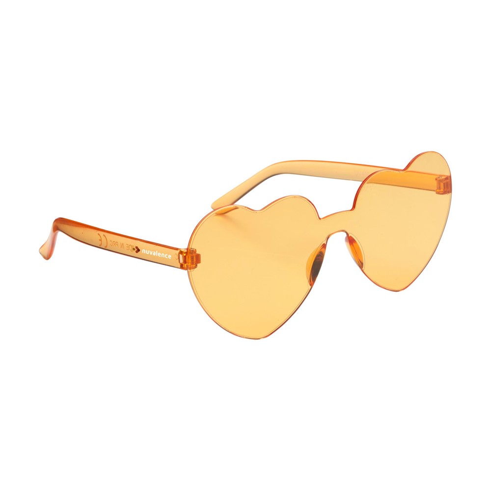 SunnyHeart Sunglasses Sonnenbrille - transparent orange