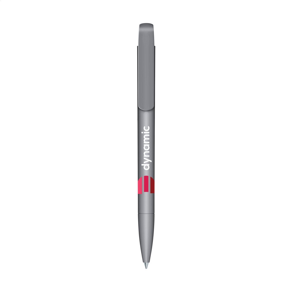 Senator Trento Matt Recycled Kugelschreiber - grau (± PMS Cool Gray 6)