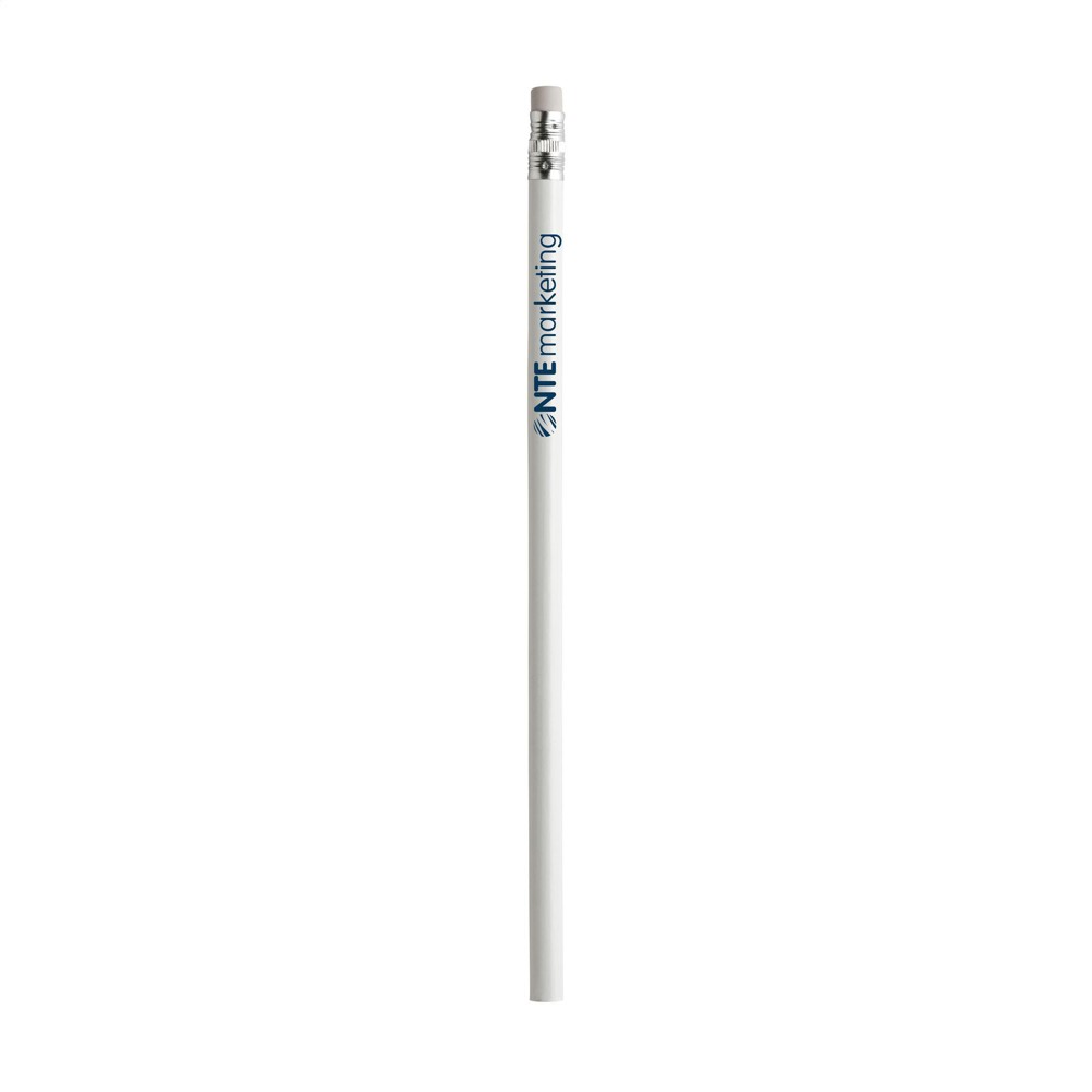 Topic lackiert Bleistift - weiß (± PMS White)