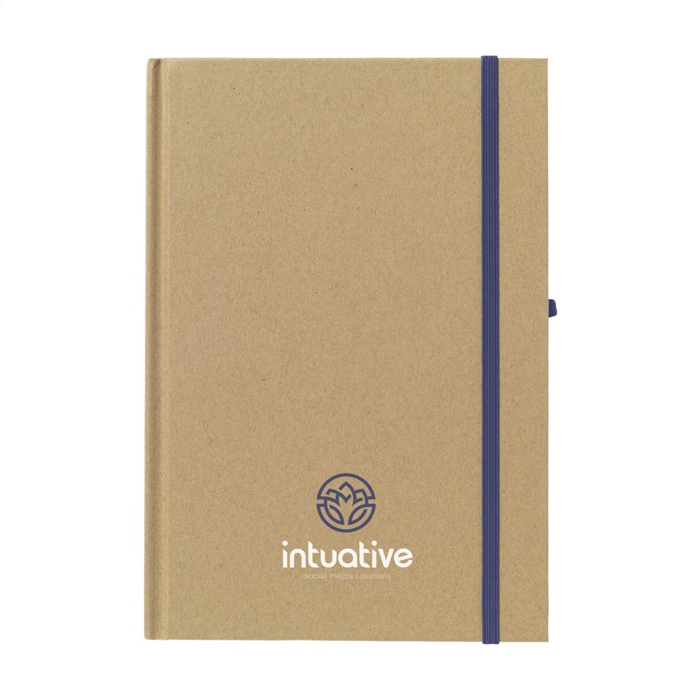 ECO Notebook A5 Notizbuch - blau (± PMS 281U)