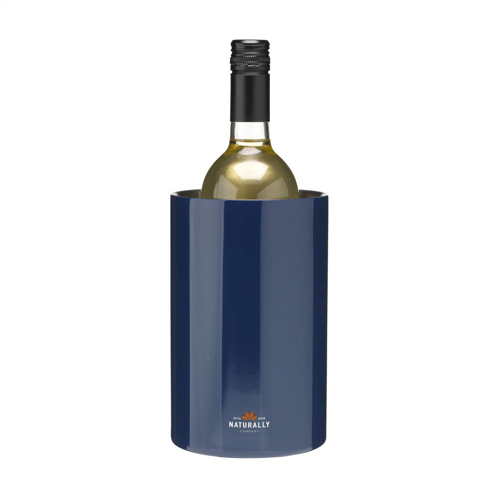 CoolSteel RCS Recycled Steel Weinkühler - blau (± PMS 2767)