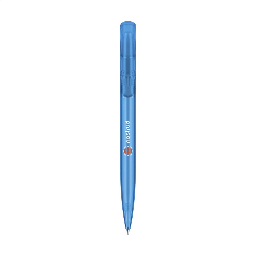 Senator Challenger Frosted Kugelschreiber - blau (± PMS Hexachrome Cyan)