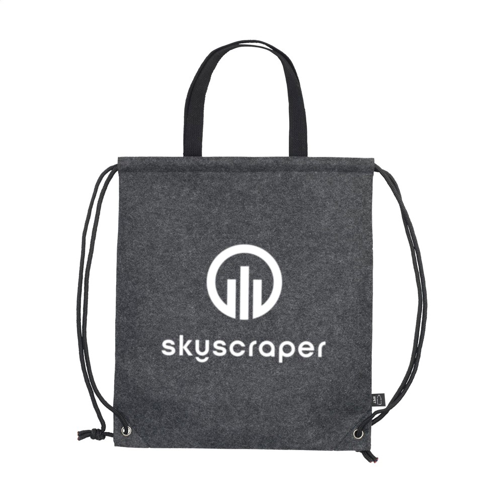 GRS RPET Felt PromoBag Plus Rucksack