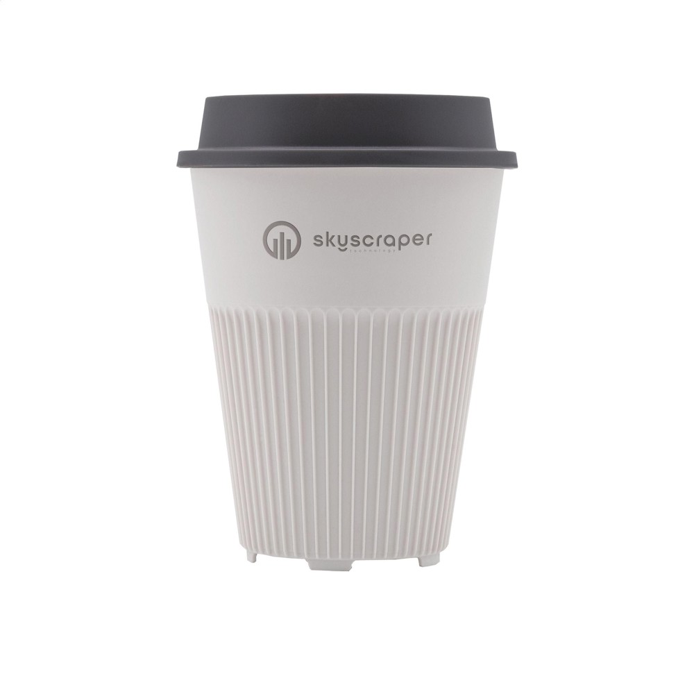 Circular&Co Returnable Cup Lid 227 ml Kaffeebecher - weiß/grau