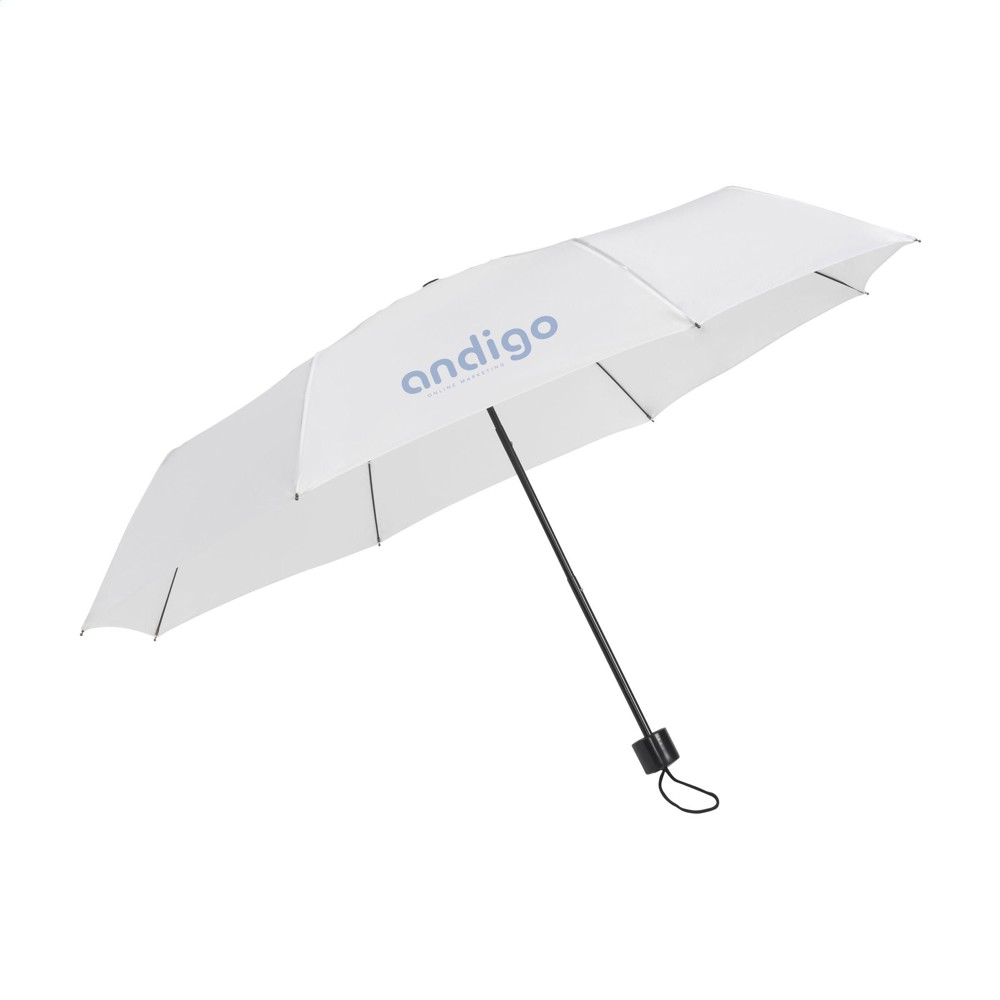 Colorado Mini faltbarer Regenschirm 21 inch - weiß (± PMS White)
