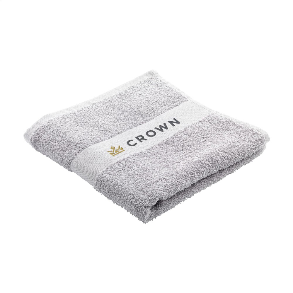 Wooosh Towel GRS Recycle Cotton Mix 100 x 50 cm - hellgrau (± PMS cool gray 6C)