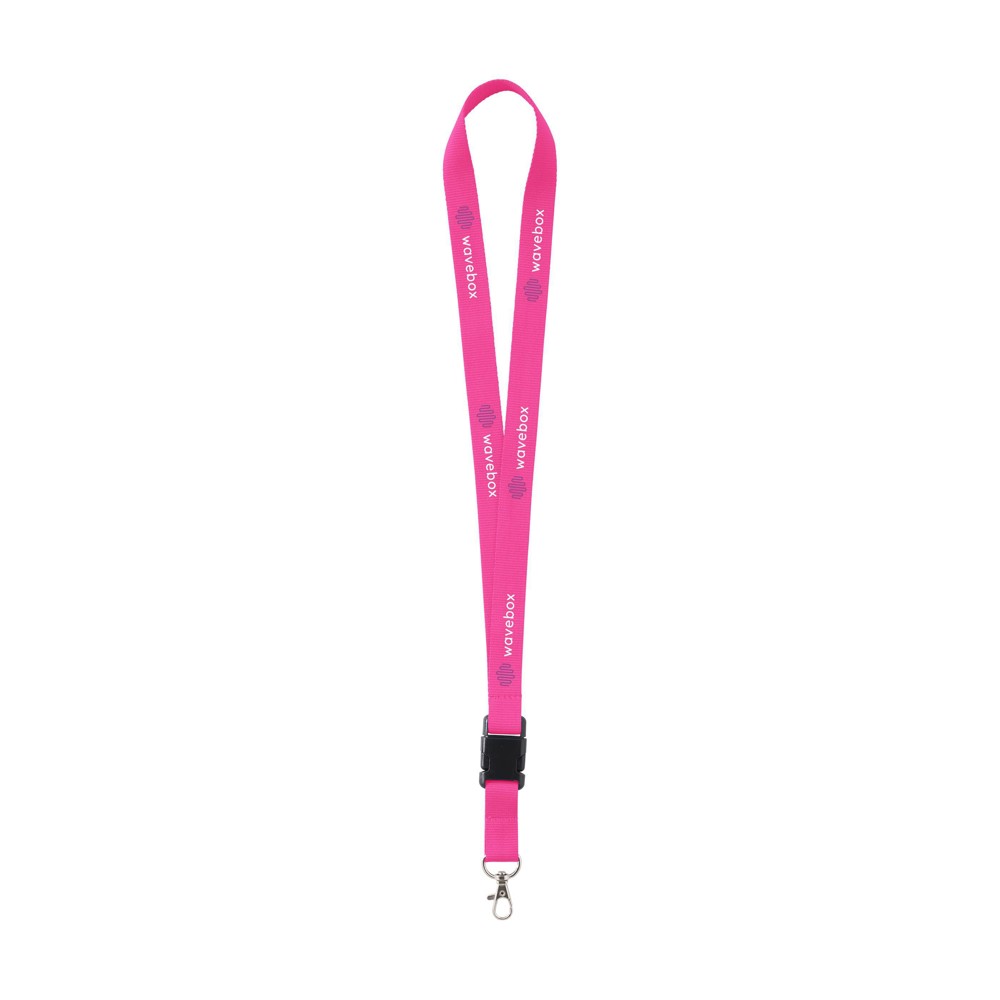 KeyCord 2 cm Schlüsselband - safety pink (± PMS 212)