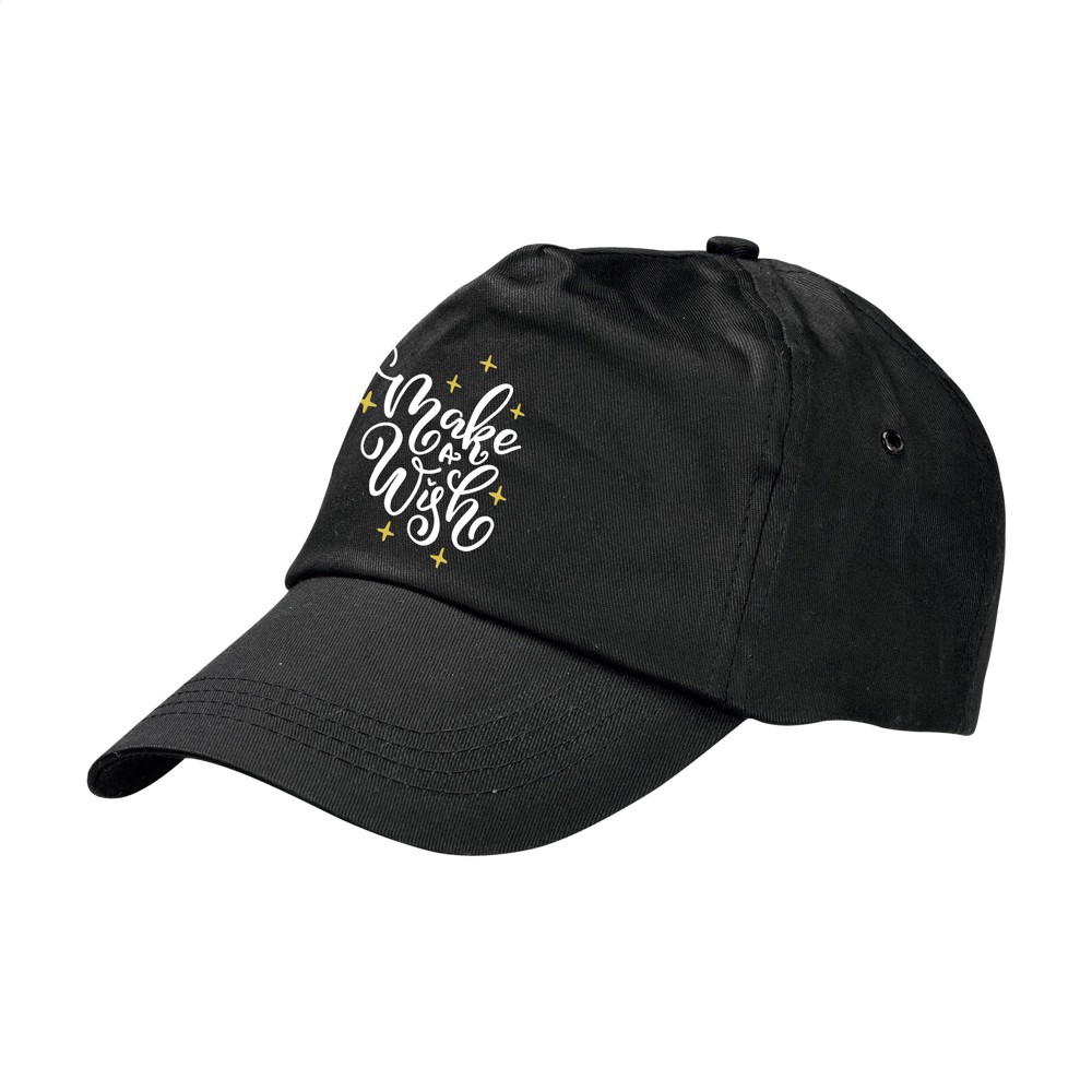 Uni Kappe - schwarz (± PMS Black)