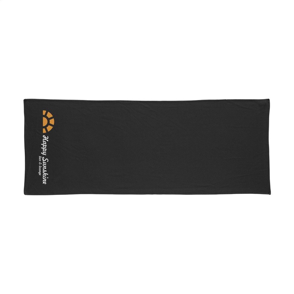 SportsTowel Sporthandtuch - schwarz (± PMS Black)