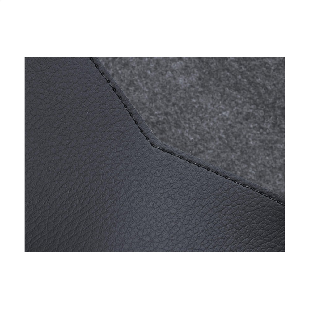 Recycled Felt & Apple Leather Laptop Sleeve 15/16"