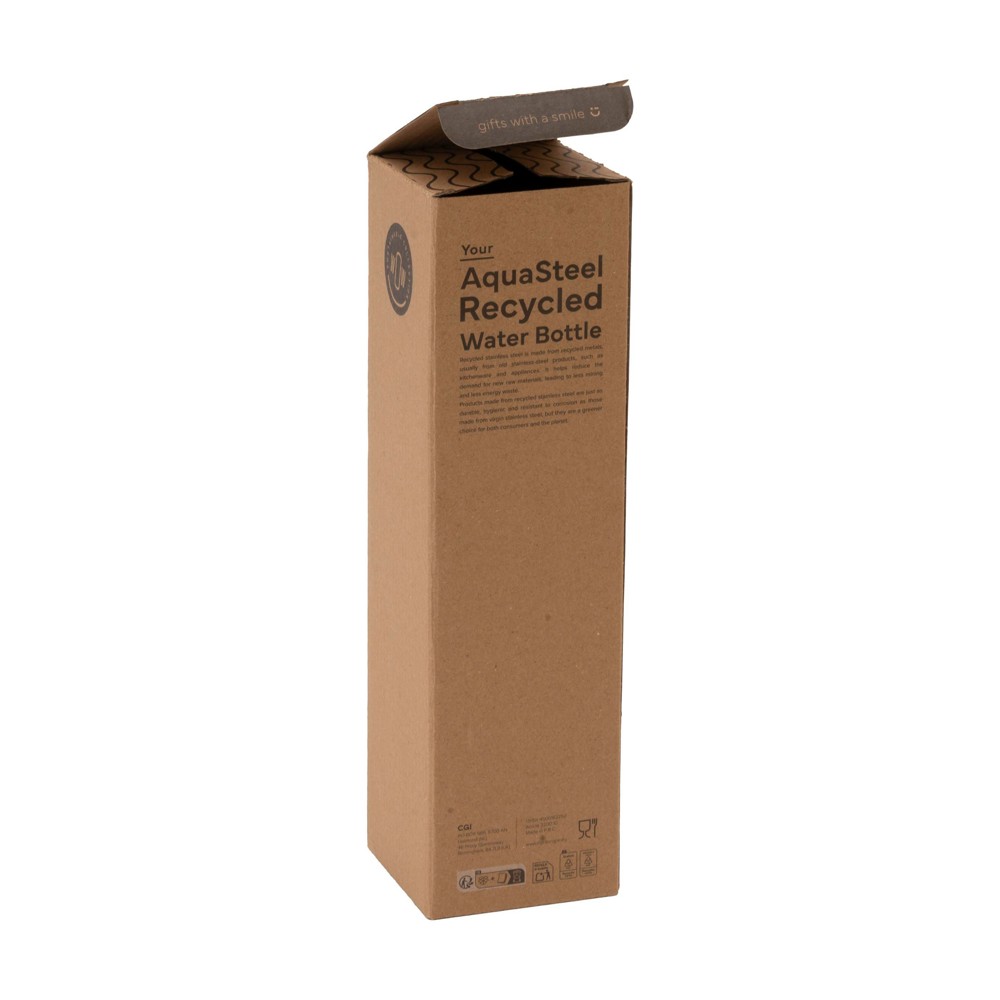 AquaSteel RCS Recycled Water Bottle 750 ml Trinkflasche