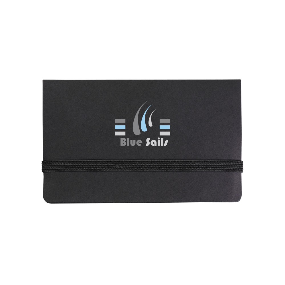 NotePad Memobuch - schwarz (± PMS Black)