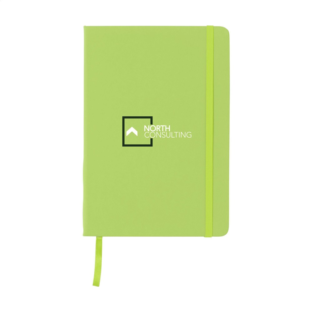 BudgetNote A5 Blanc Notizbuch - limettengrün (± PMS 367)