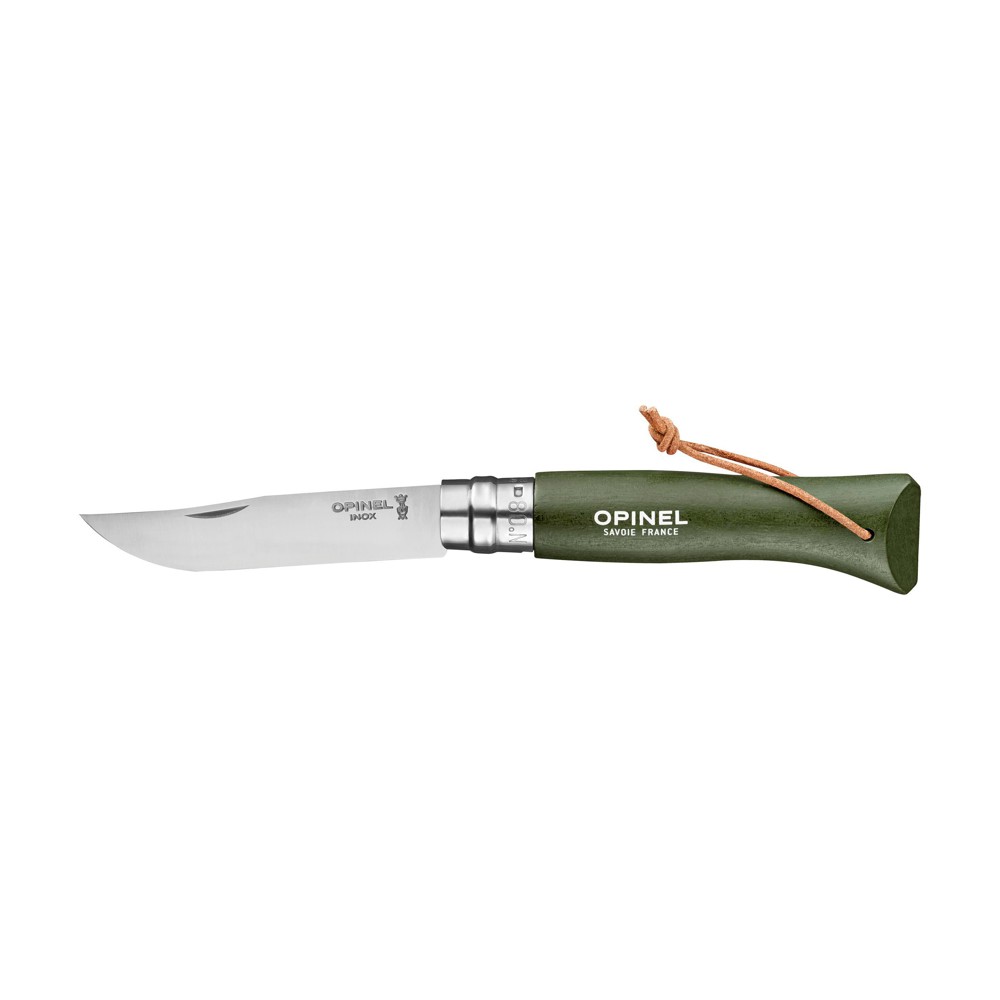 Opinel Colorama No 08 Taschenmesser in einer Gürteletui