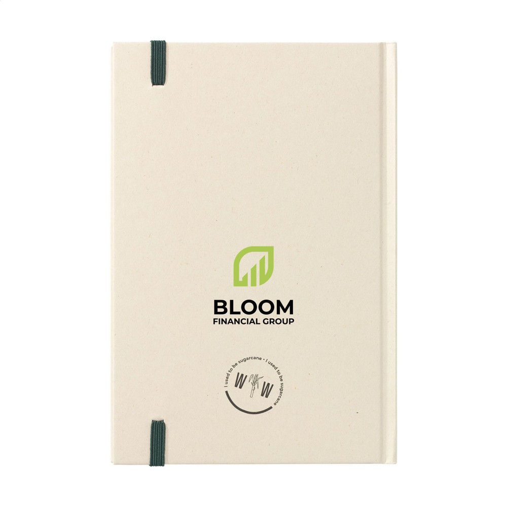 Bagasse Sugarcane Notebook A5 Notizbuch