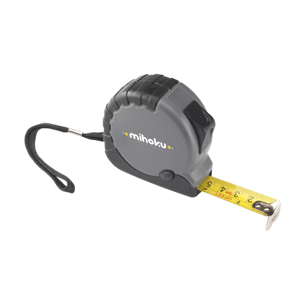 Midland Recycled 5 Meter Maßband - grau (± PMS 431C)