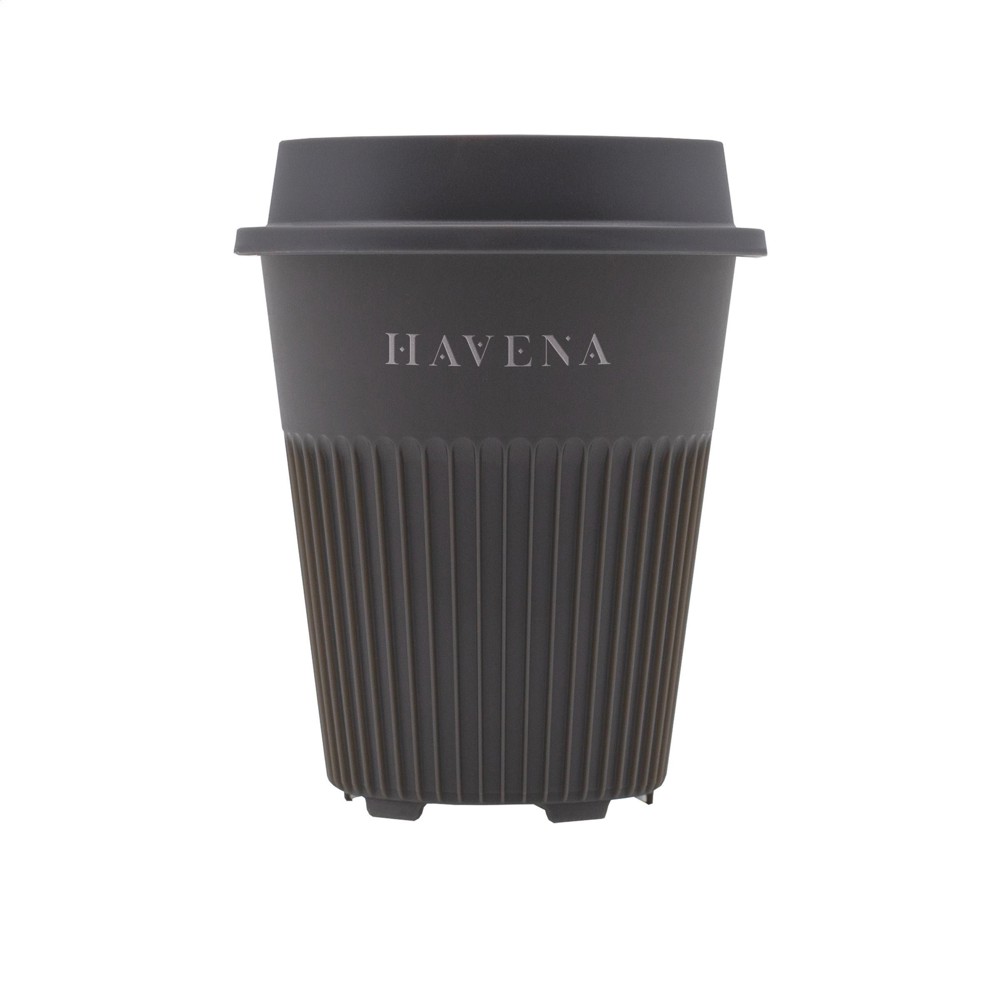 Circular&Co Returnable Cup Lid 227 ml Kaffeebecher - dunkelgrau (± PMS Process Black U)
