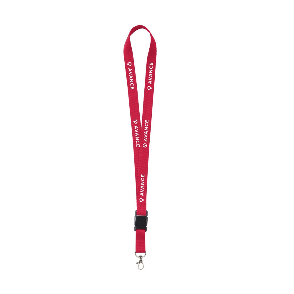 KeyCord 2 cm Schlüsselband - rot (± PMS 185)