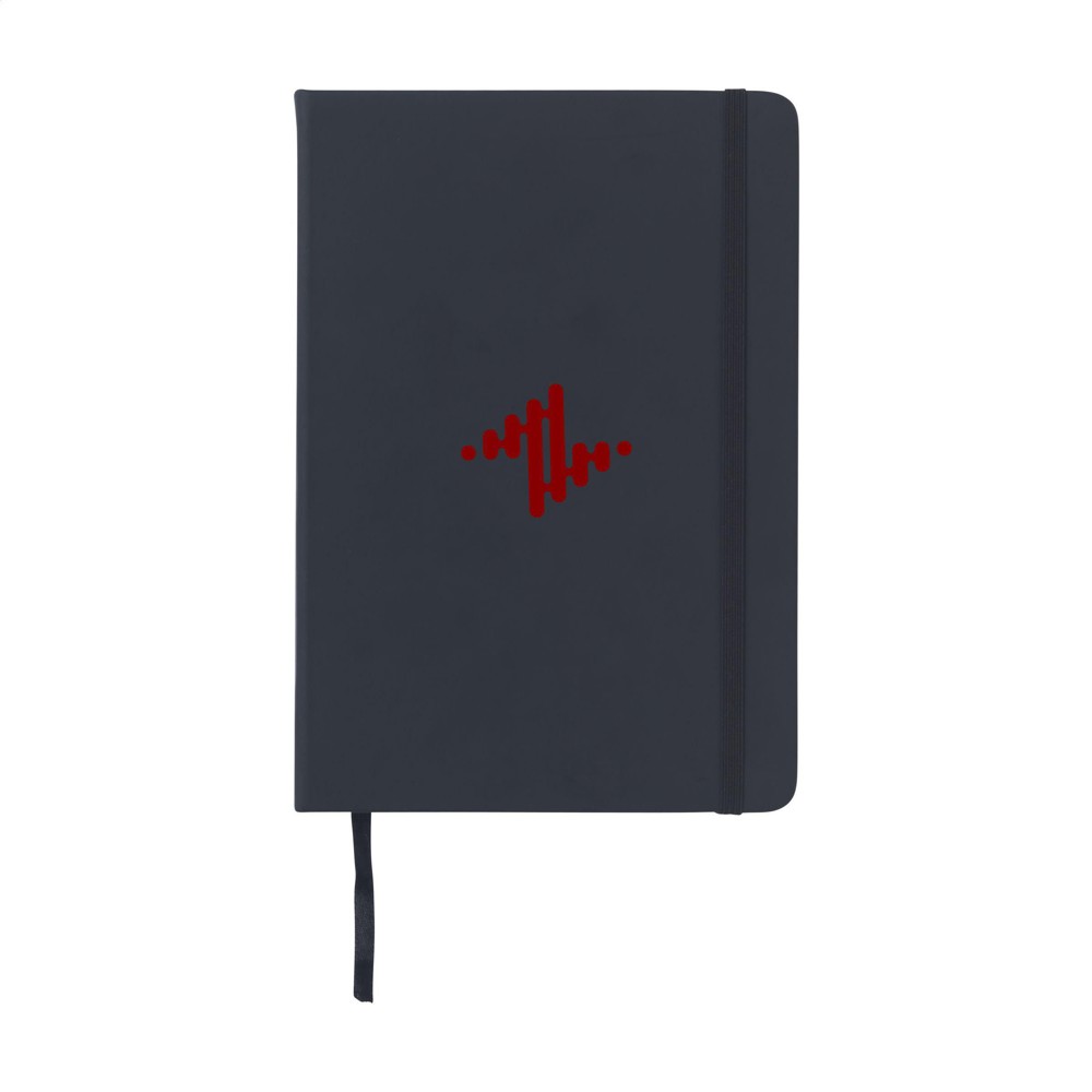 BudgetNote A5 Blanc Notizbuch - schwarz