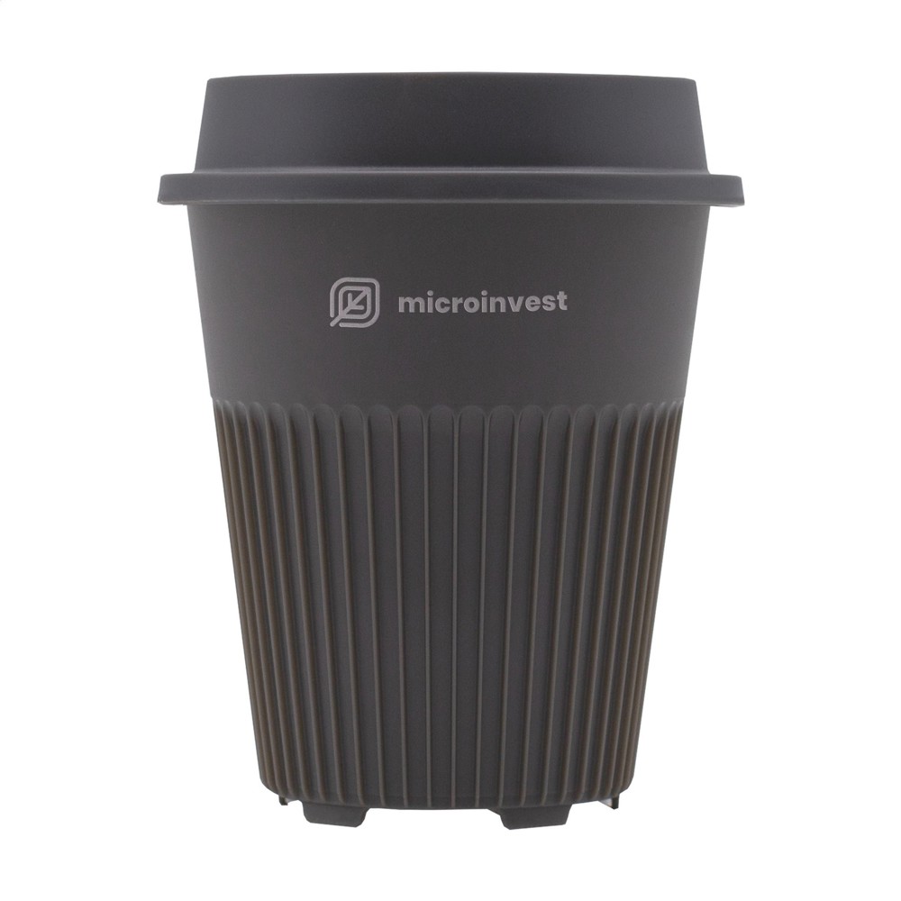Circular&Co Returnable Cup Lid 340 ml Kaffeebecher - dunkelgrau (± PMS Process Black U)