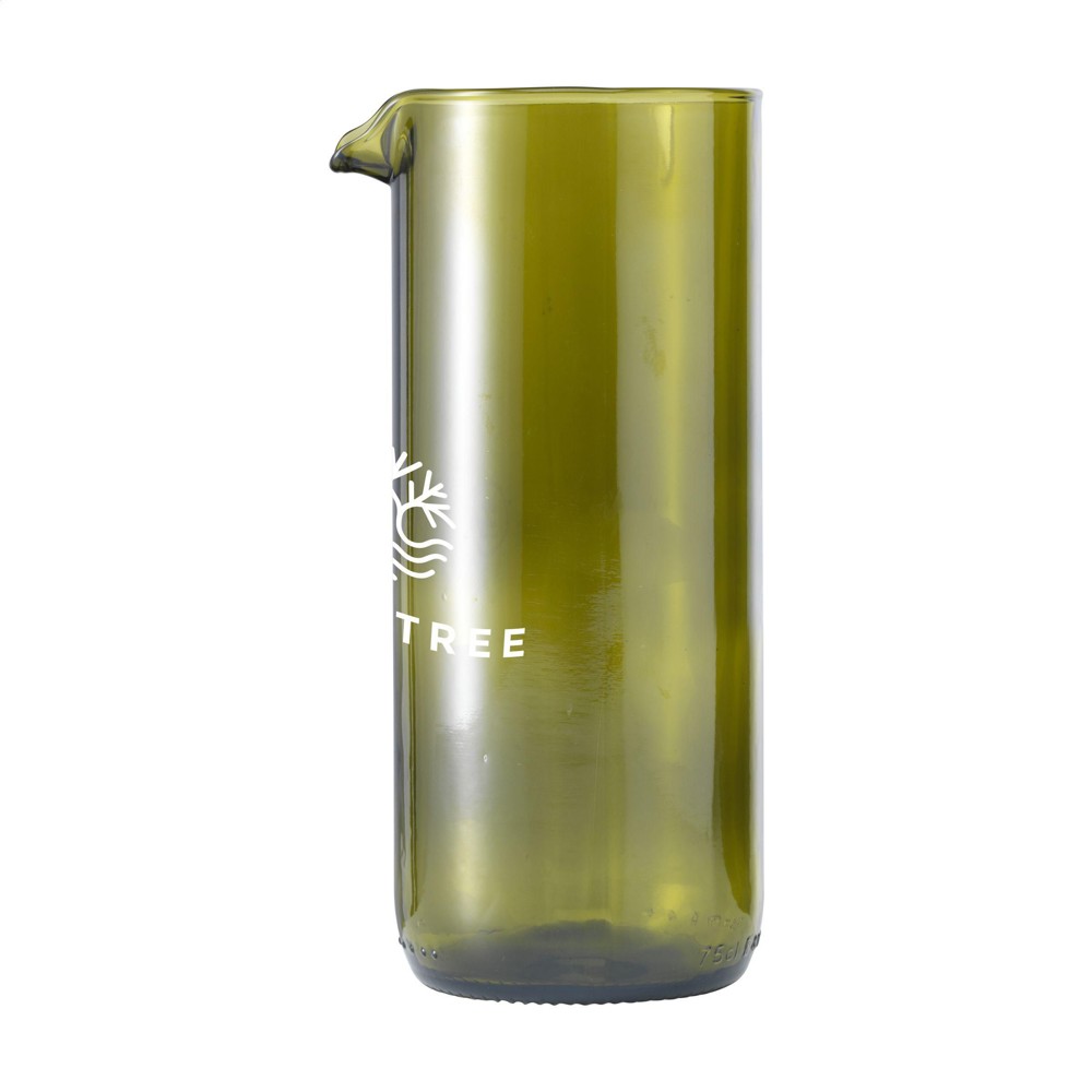 Rebottled® Carafe 600 ml Karaffe - olivgrün