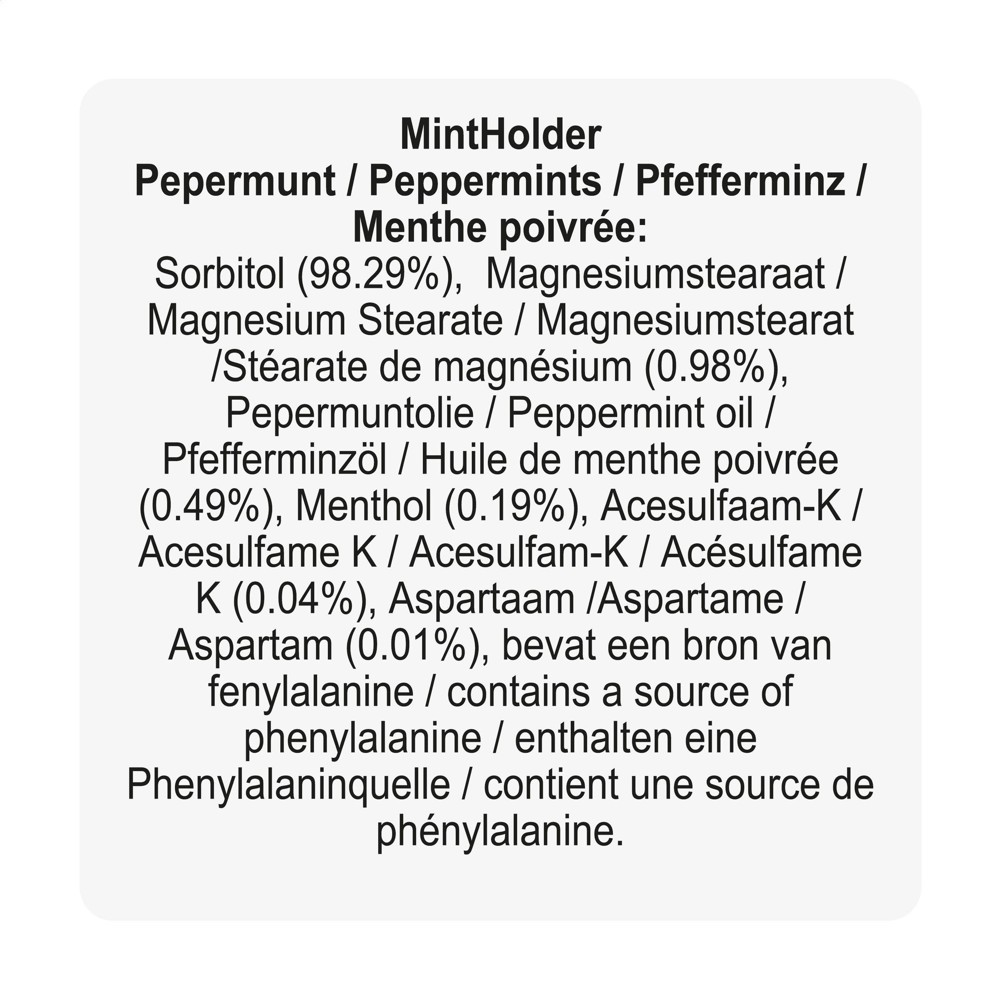 MintHolder Pfefferminz