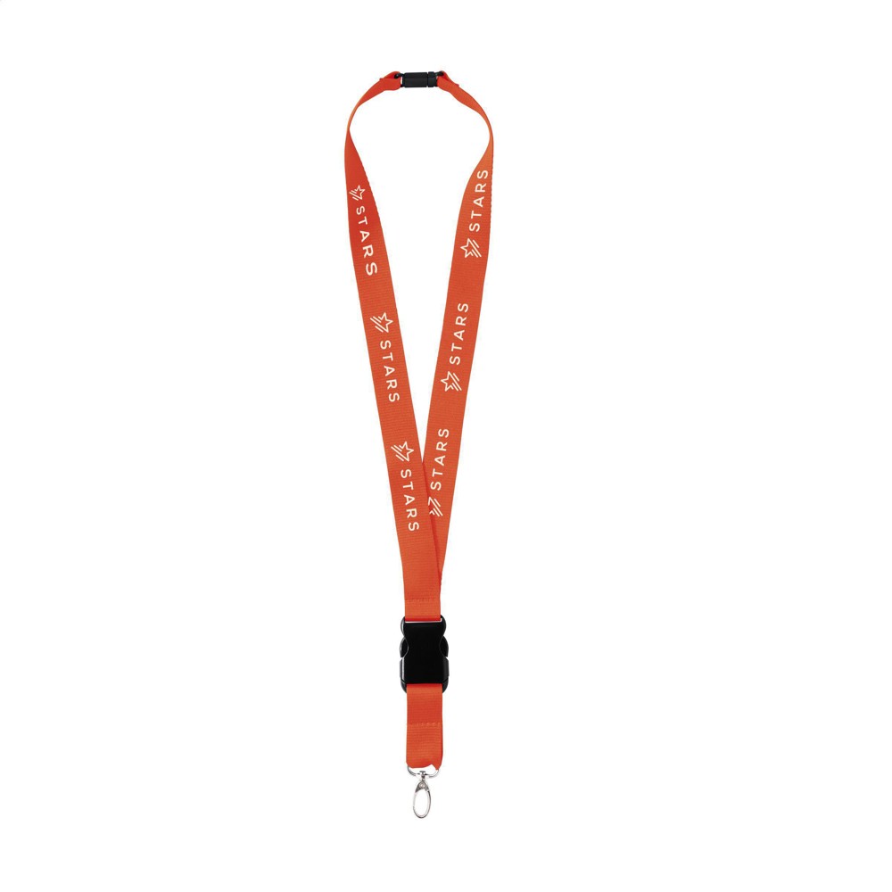 KeyCordSafety 2,4 cm Schlüsselband - orange (± PMS 172)