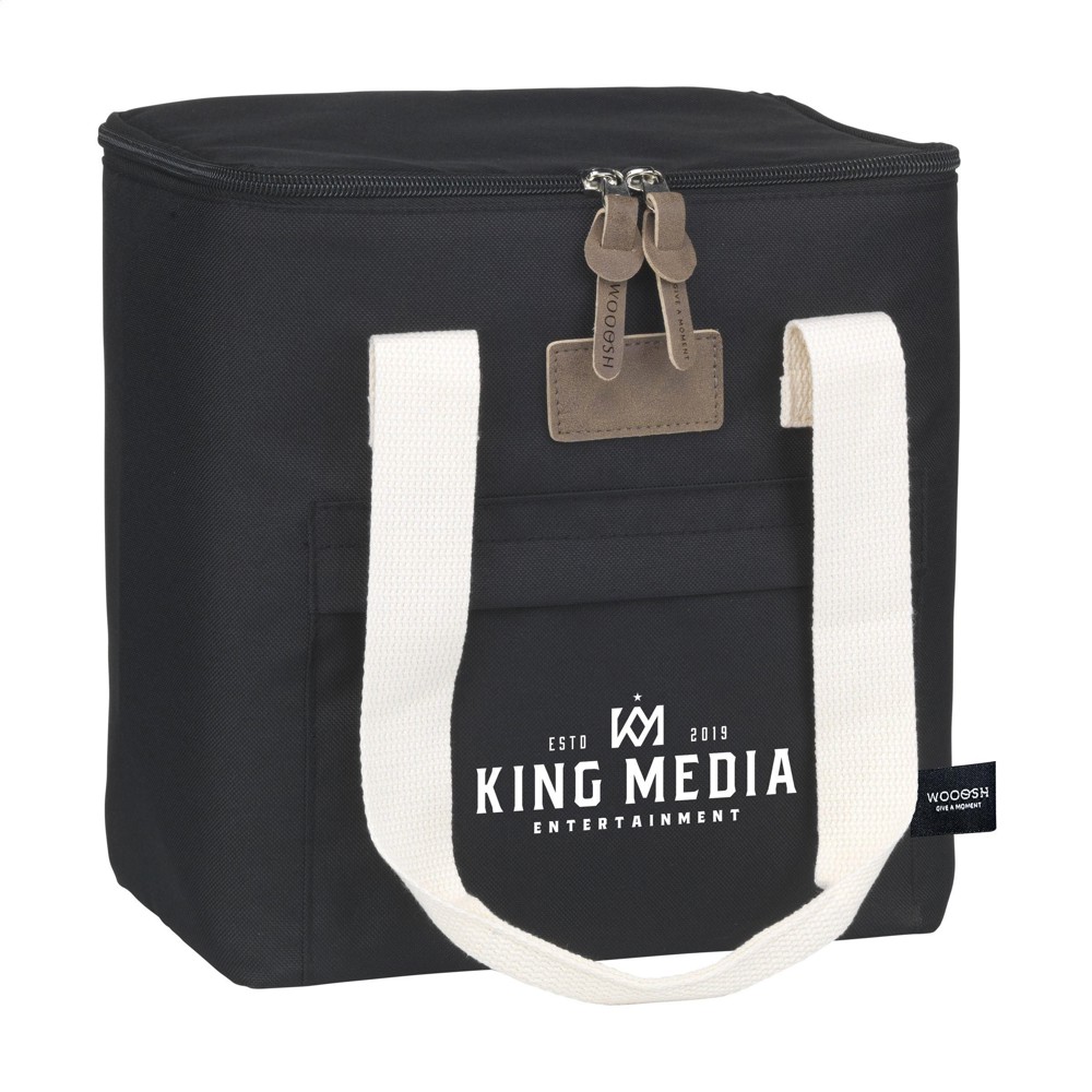 Wooosh Callisto de Luxe GRS RPET Cooler Kühltasche - schwarz
