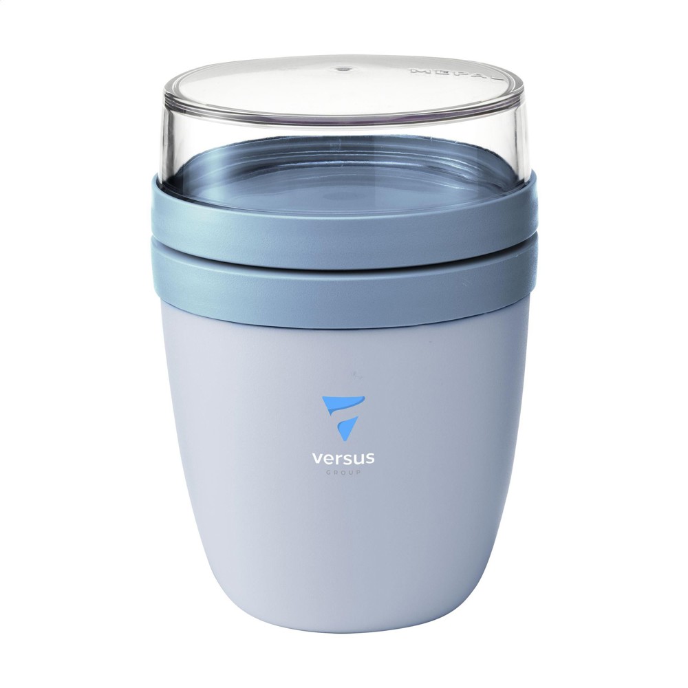 Mepal Lunchpot Ellipse 500 ml Lebensmittelbehälter - nordisches blau (± PMS 537C)