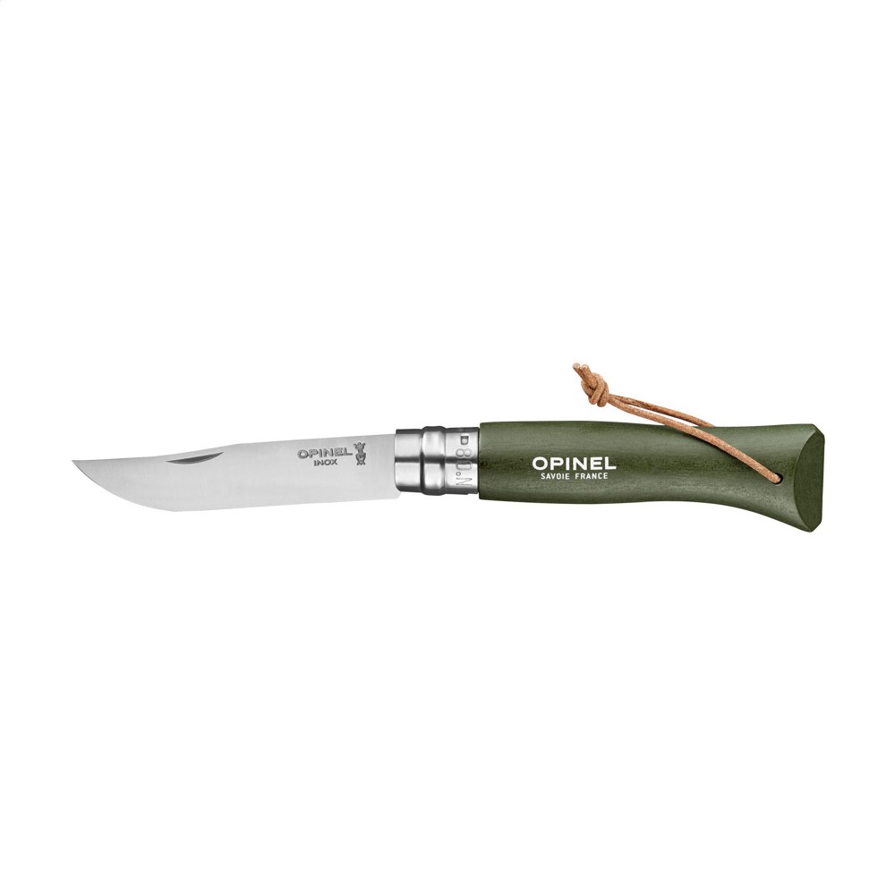 Opinel Colorama No 08 Taschenmesser - grün
