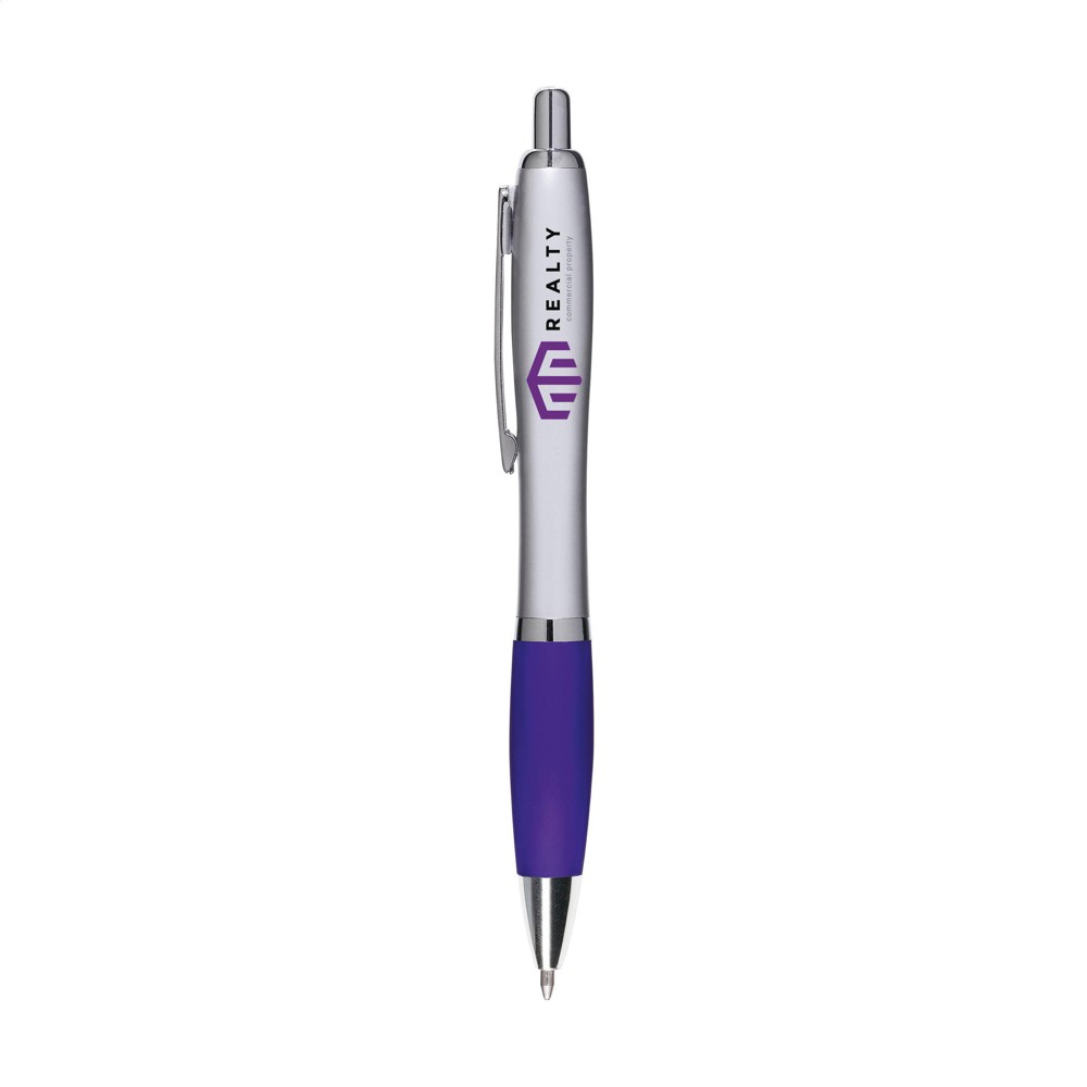 Athos Silver Kugelschreiber - violett (± PMS 268)