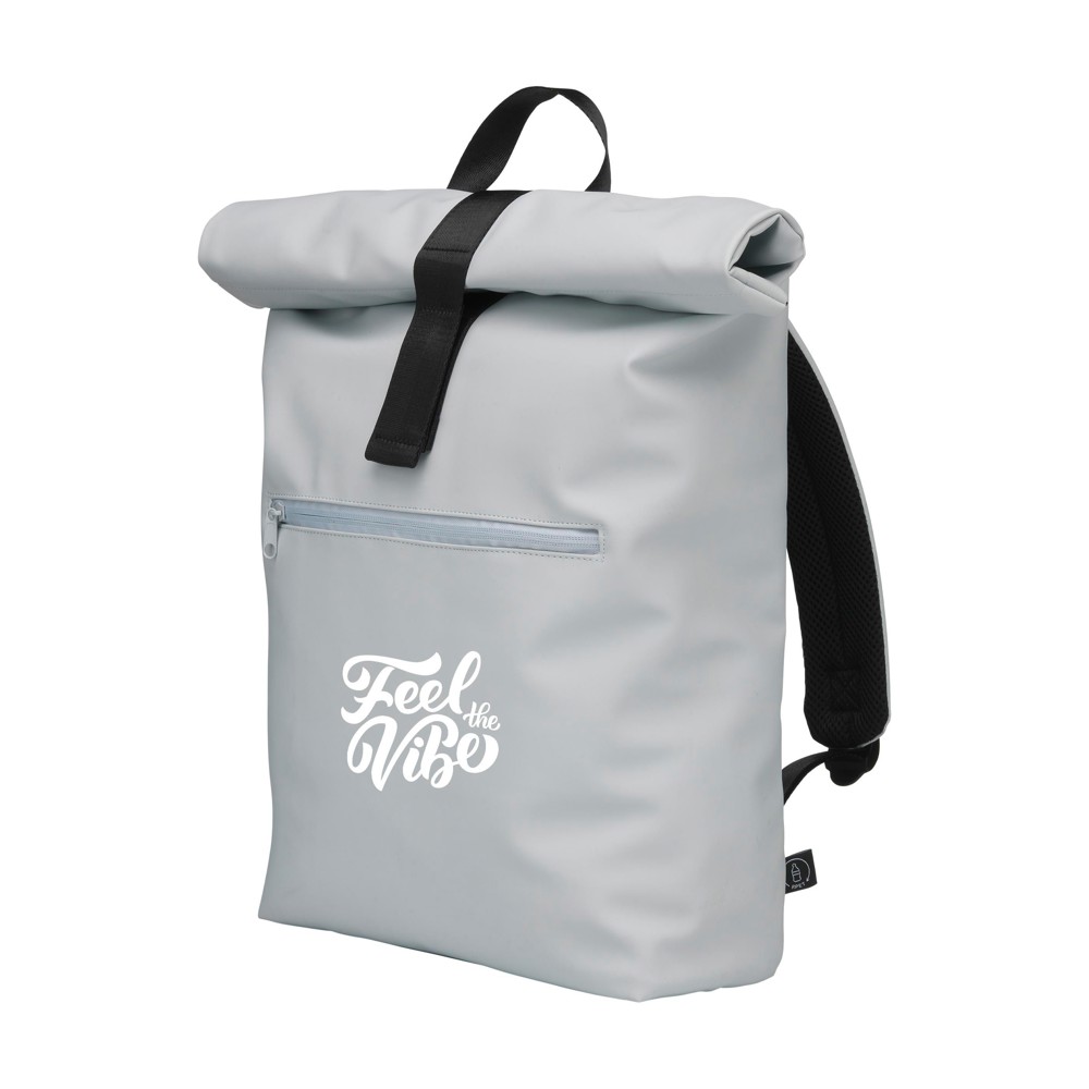 Lennon RCS Recycled Roll-Top Backpack Rucksack