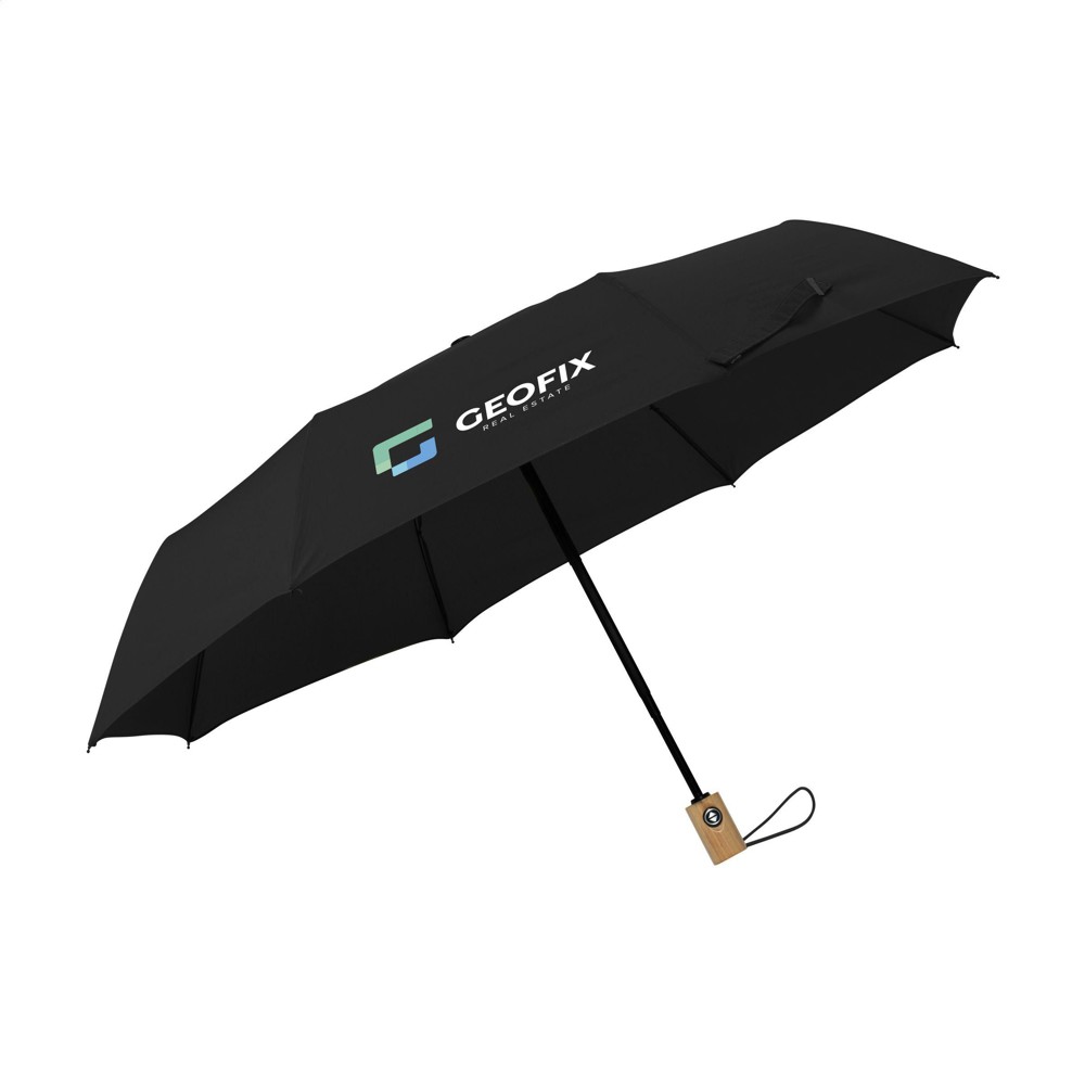 Michigan faltbarer RCS RPET-Regenschirm 21 inch