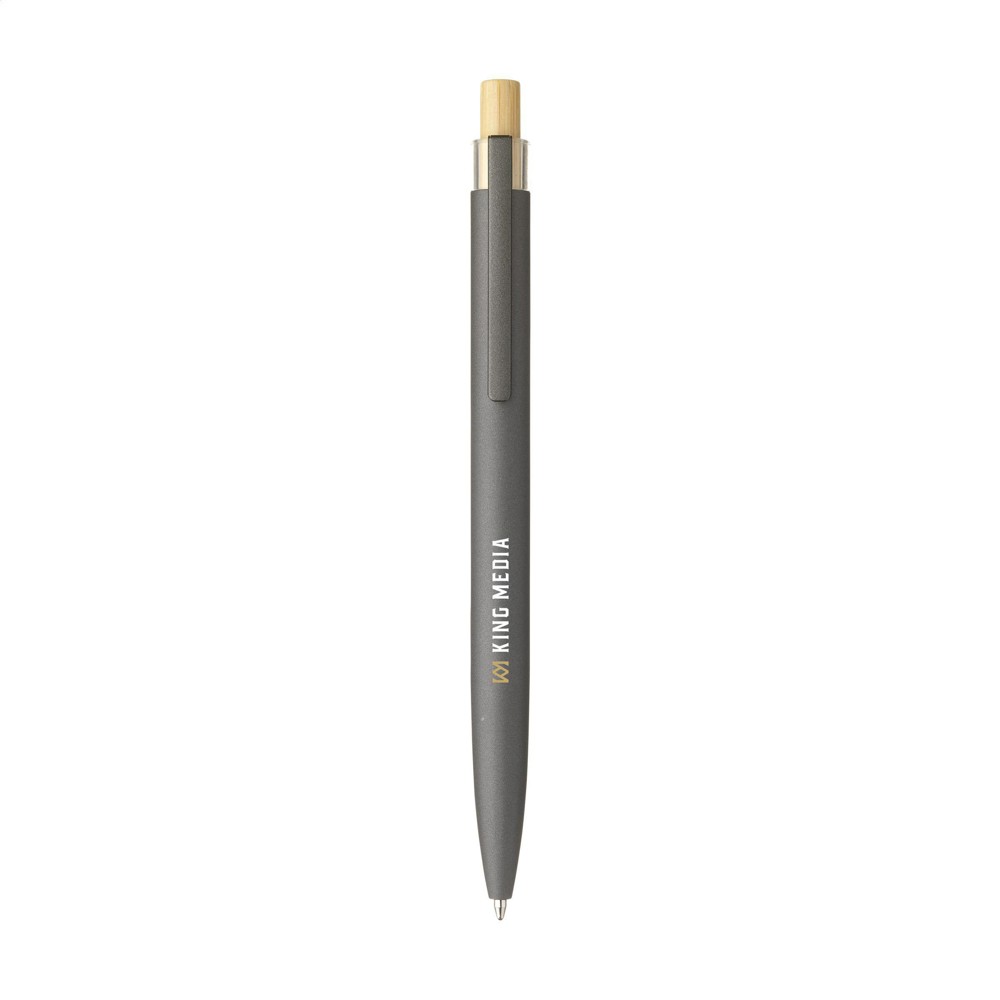 Alvar GRS Recycled Alu Pen Kugelschreiber - grau (± PMS 425)