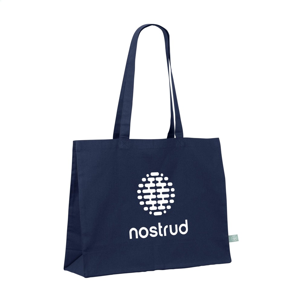 ECO Shopper Organic Cotton (180 g/m²) Tasche - marineblau (± PMS 282C)