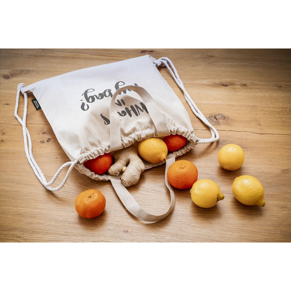 GRS Recycled Cotton PromoBag Plus (180 g/m²) Rucksack