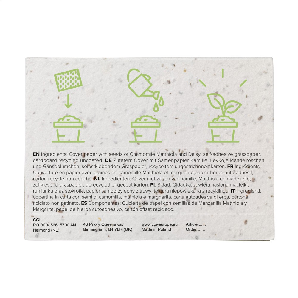 Memo Growing Paper Sticky Notes Notizblock