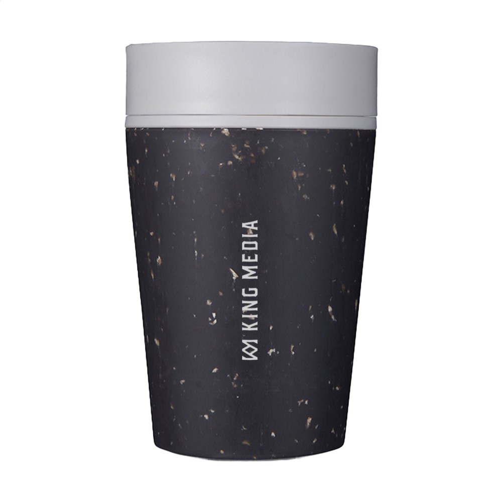 Circular&Co Recycled Coffee Cup 227 ml Kaffeebecher - grau/weiß