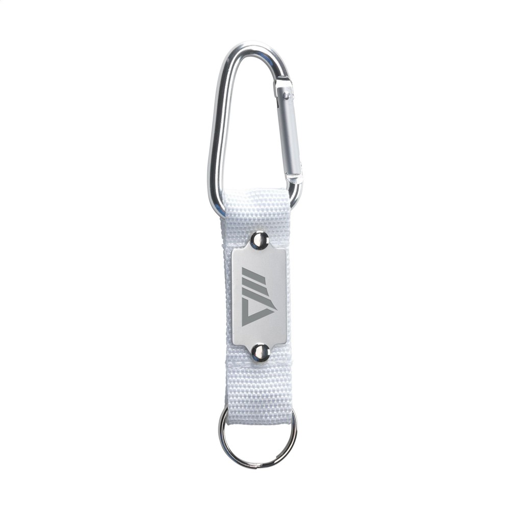 KeyTex Karabinerhaken - weiß (± PMS White)